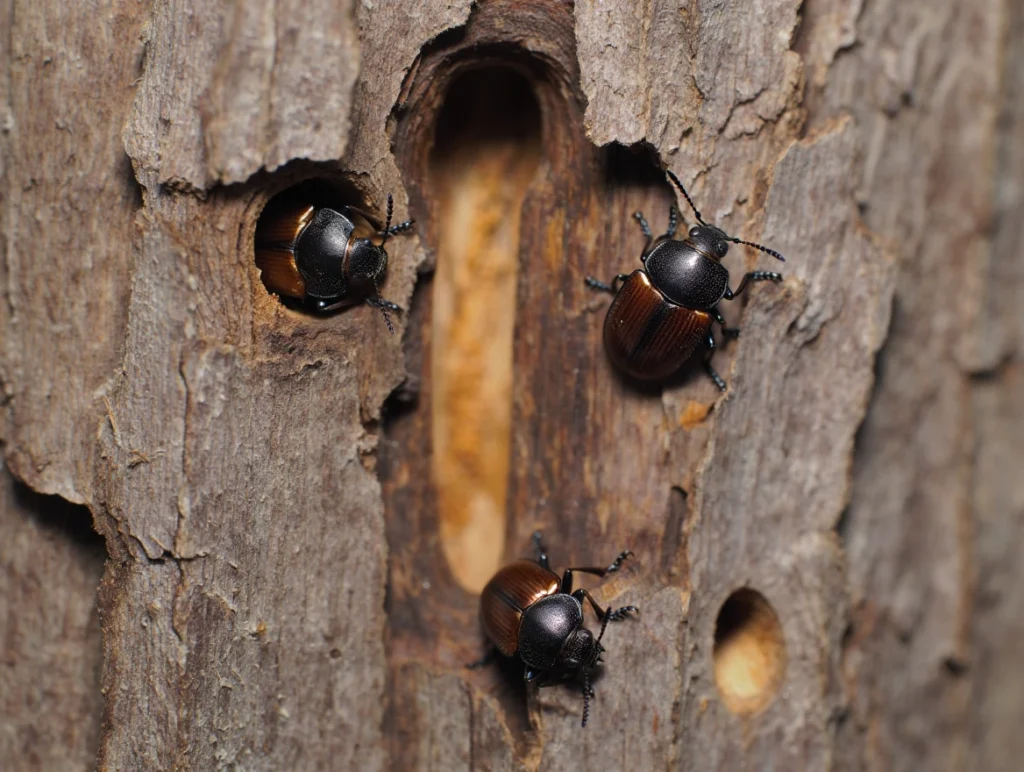 szkodniki drewna w domu